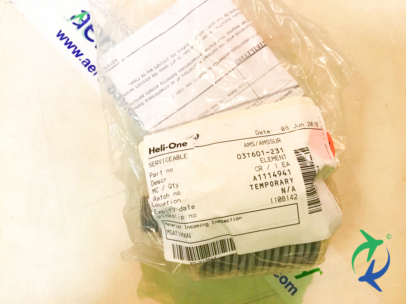 03T601-231 - FILTER - SV