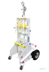2000199 - AERO 2-Bottle Tilt ‘N’ Tow Oxygen or Nitrogen Service Cart (Cart Only) - FN