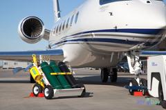 2000979 - AERO 3-Bottle Oxygen Service Cart Complete (Remote) - FN