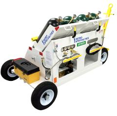 2001975 - AERO 4-Bottle Tilting Oxygen Service Cart (Remote) - FN