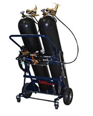 2026351 - AERO 2-Bottle Nitrogen Service Handcart (Complete) - FN